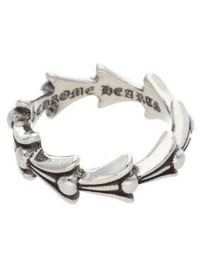 Chrome Hearts Cross Tail Silver Ring